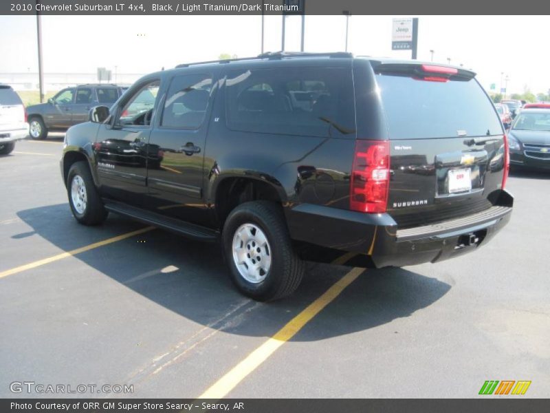 Black / Light Titanium/Dark Titanium 2010 Chevrolet Suburban LT 4x4