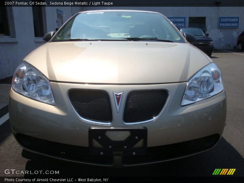 Sedona Beige Metallic / Light Taupe 2007 Pontiac G6 Sedan