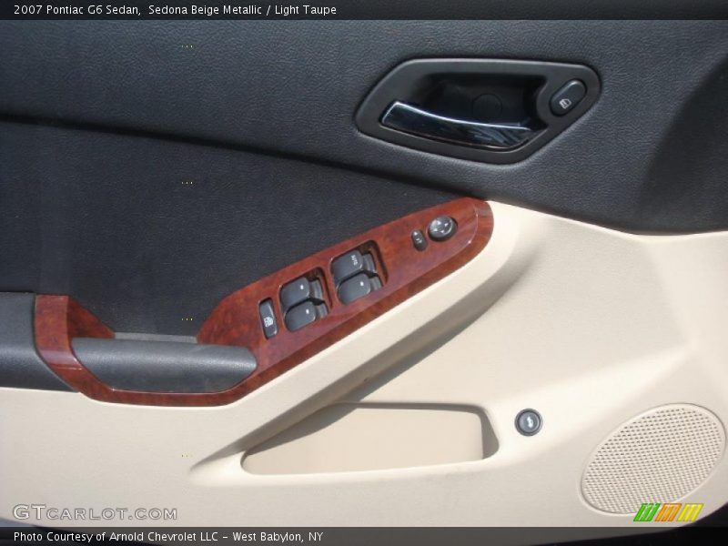 Sedona Beige Metallic / Light Taupe 2007 Pontiac G6 Sedan