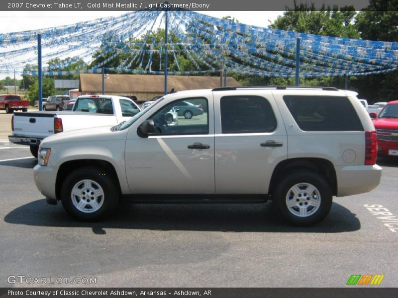 Gold Mist Metallic / Light Cashmere/Ebony 2007 Chevrolet Tahoe LT