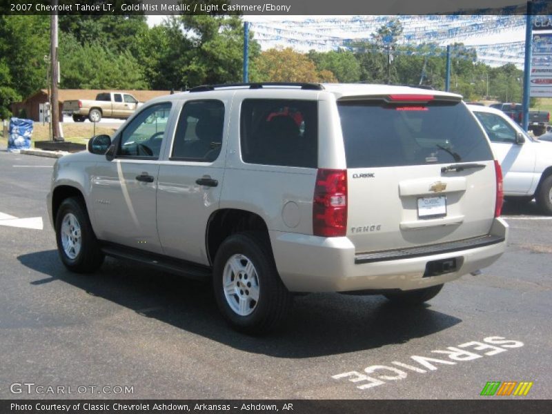 Gold Mist Metallic / Light Cashmere/Ebony 2007 Chevrolet Tahoe LT