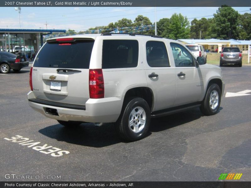 Gold Mist Metallic / Light Cashmere/Ebony 2007 Chevrolet Tahoe LT