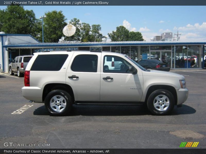 Gold Mist Metallic / Light Cashmere/Ebony 2007 Chevrolet Tahoe LT