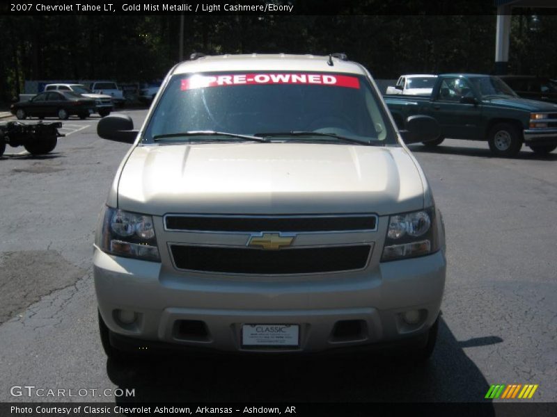 Gold Mist Metallic / Light Cashmere/Ebony 2007 Chevrolet Tahoe LT