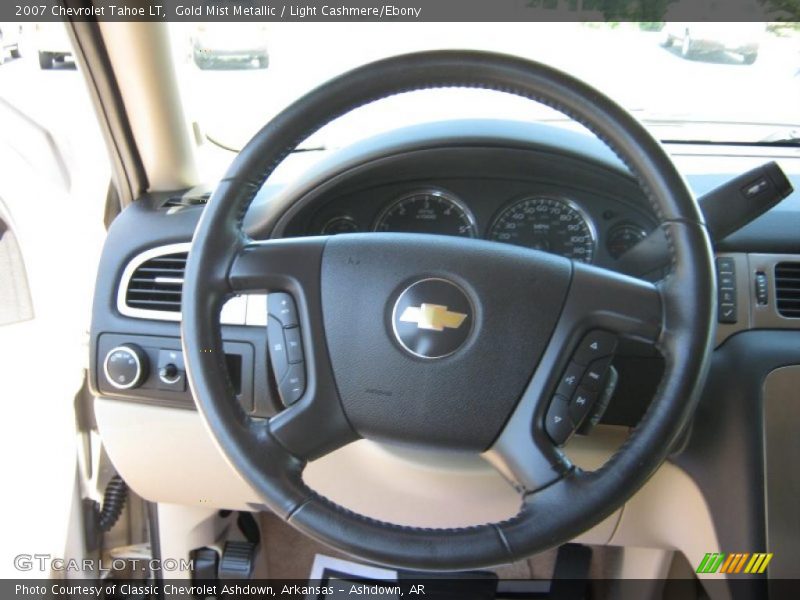 Gold Mist Metallic / Light Cashmere/Ebony 2007 Chevrolet Tahoe LT