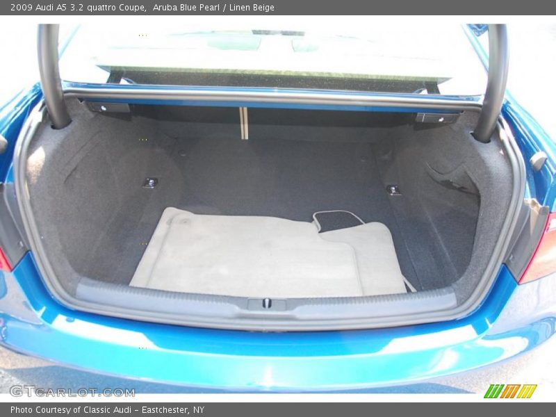 Aruba Blue Pearl / Linen Beige 2009 Audi A5 3.2 quattro Coupe