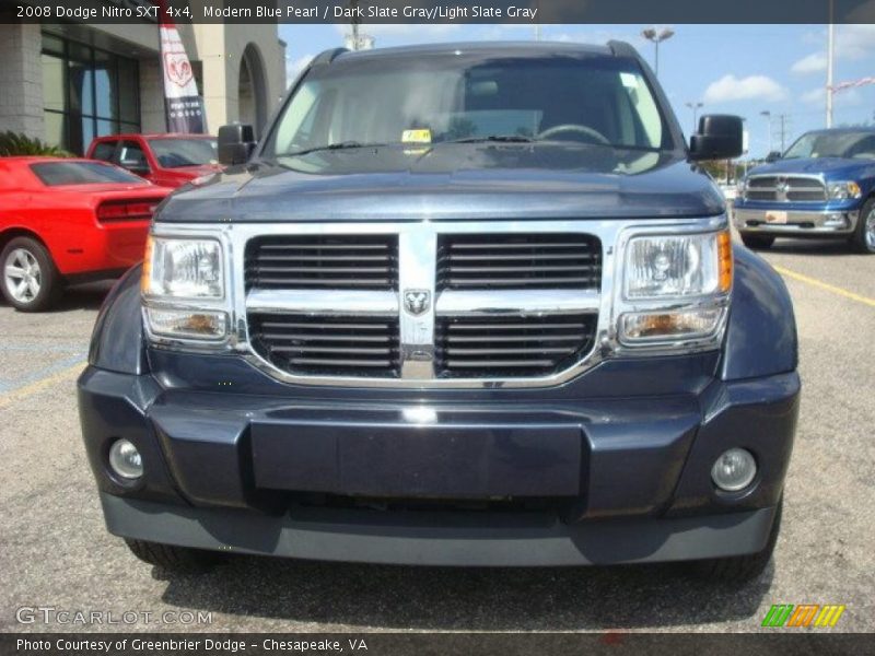 Modern Blue Pearl / Dark Slate Gray/Light Slate Gray 2008 Dodge Nitro SXT 4x4