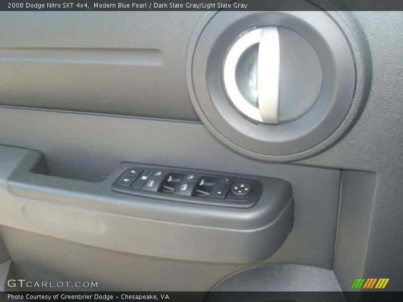 Modern Blue Pearl / Dark Slate Gray/Light Slate Gray 2008 Dodge Nitro SXT 4x4