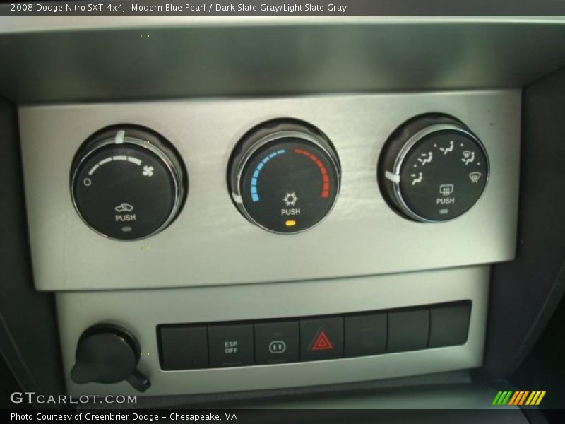 Modern Blue Pearl / Dark Slate Gray/Light Slate Gray 2008 Dodge Nitro SXT 4x4