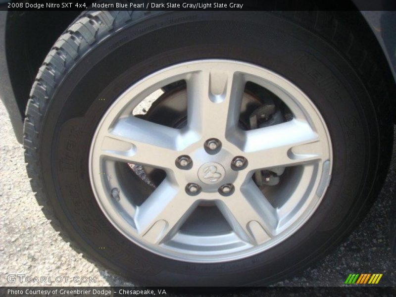 Modern Blue Pearl / Dark Slate Gray/Light Slate Gray 2008 Dodge Nitro SXT 4x4