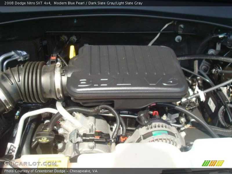 Modern Blue Pearl / Dark Slate Gray/Light Slate Gray 2008 Dodge Nitro SXT 4x4