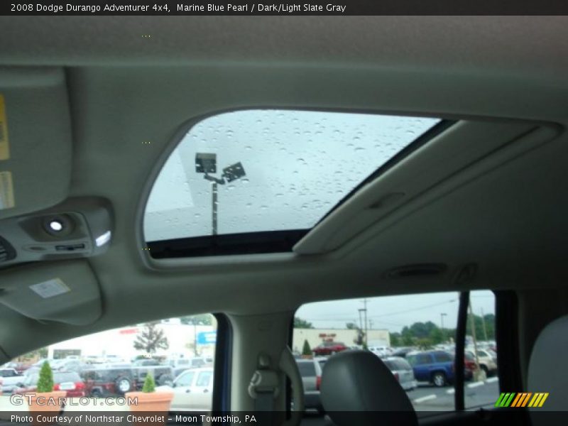 Marine Blue Pearl / Dark/Light Slate Gray 2008 Dodge Durango Adventurer 4x4