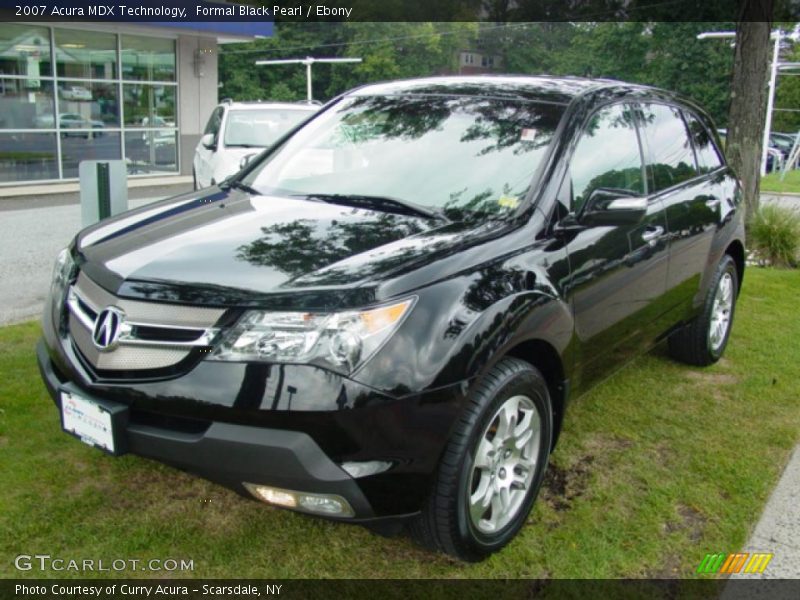 Formal Black Pearl / Ebony 2007 Acura MDX Technology