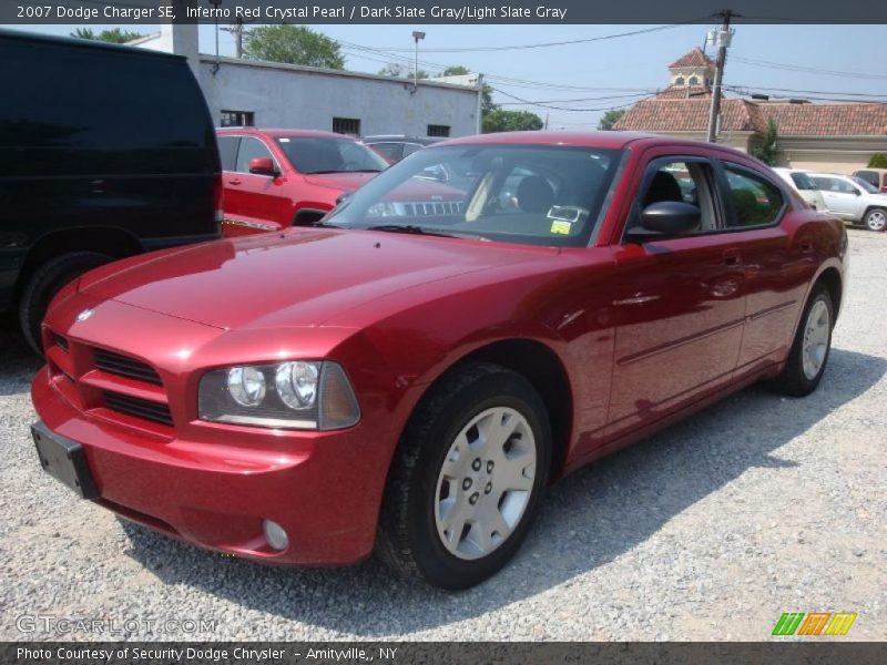 Inferno Red Crystal Pearl / Dark Slate Gray/Light Slate Gray 2007 Dodge Charger SE