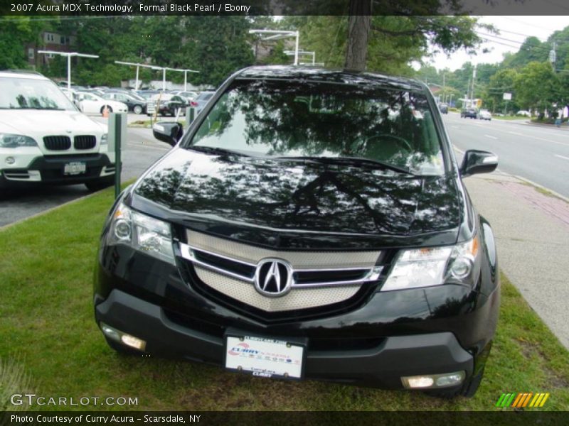 Formal Black Pearl / Ebony 2007 Acura MDX Technology