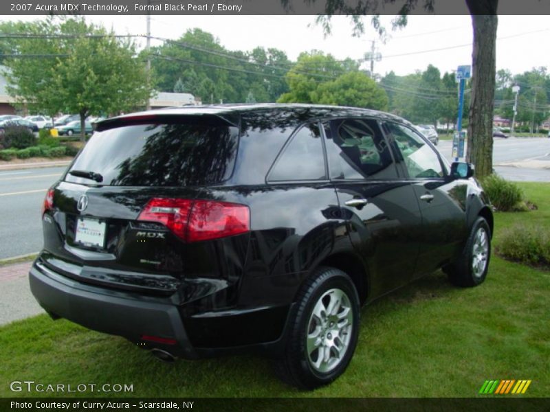 Formal Black Pearl / Ebony 2007 Acura MDX Technology
