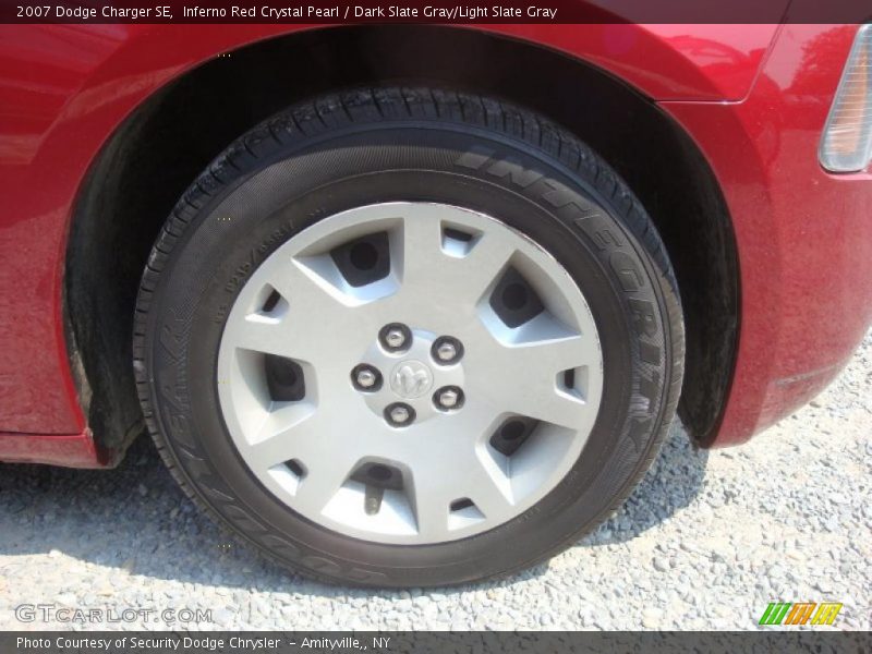 Inferno Red Crystal Pearl / Dark Slate Gray/Light Slate Gray 2007 Dodge Charger SE