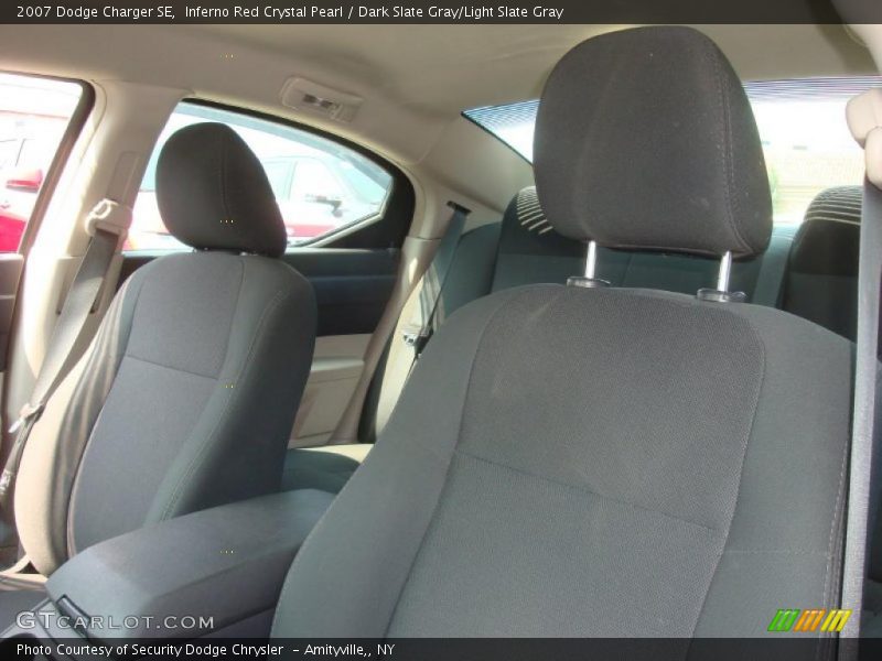 Inferno Red Crystal Pearl / Dark Slate Gray/Light Slate Gray 2007 Dodge Charger SE