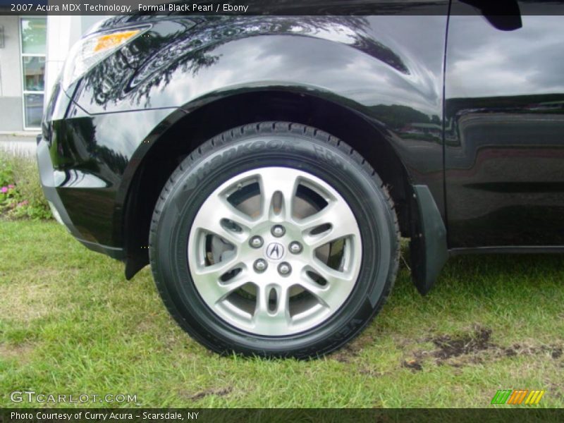 Formal Black Pearl / Ebony 2007 Acura MDX Technology