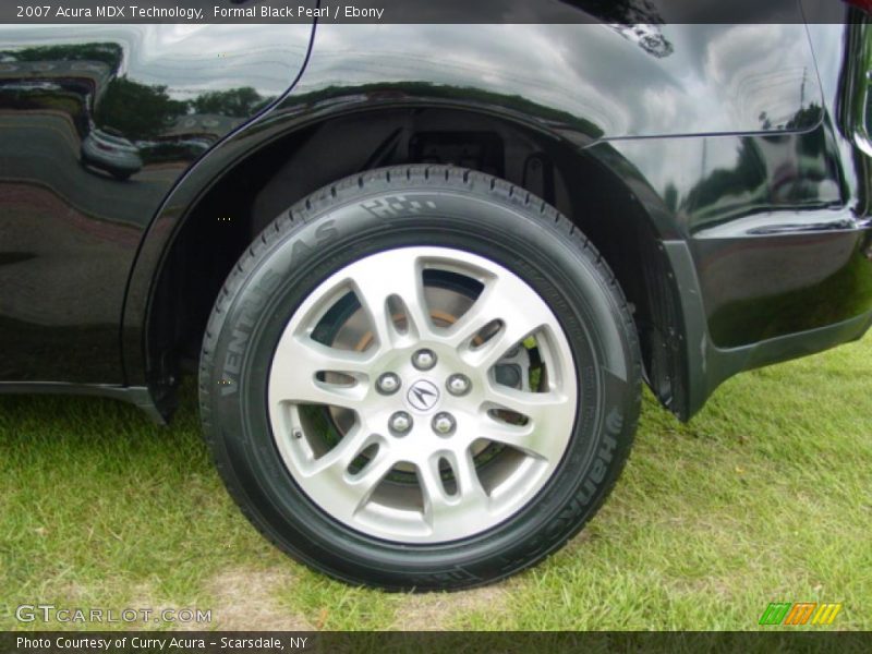 Formal Black Pearl / Ebony 2007 Acura MDX Technology