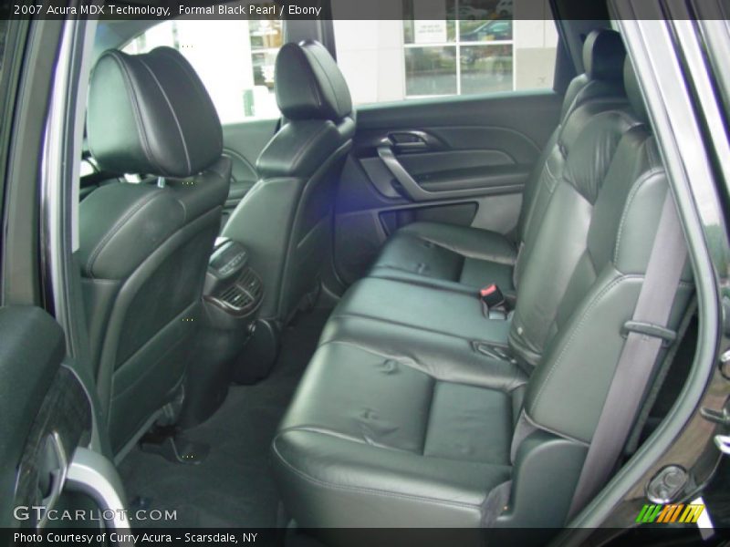 Formal Black Pearl / Ebony 2007 Acura MDX Technology