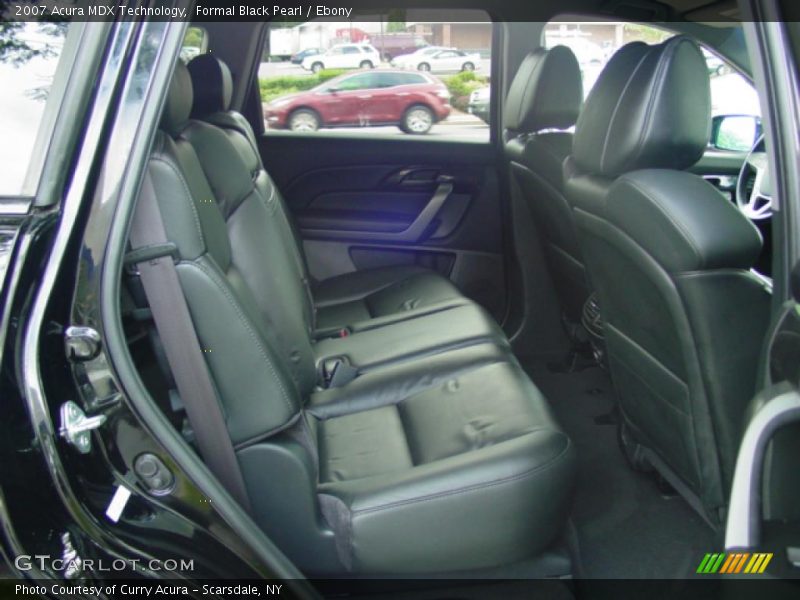 Formal Black Pearl / Ebony 2007 Acura MDX Technology