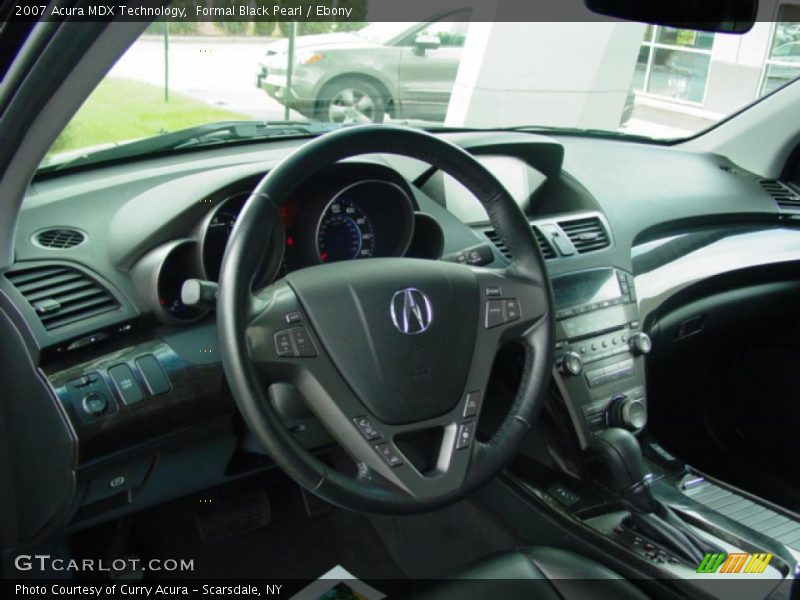 Formal Black Pearl / Ebony 2007 Acura MDX Technology