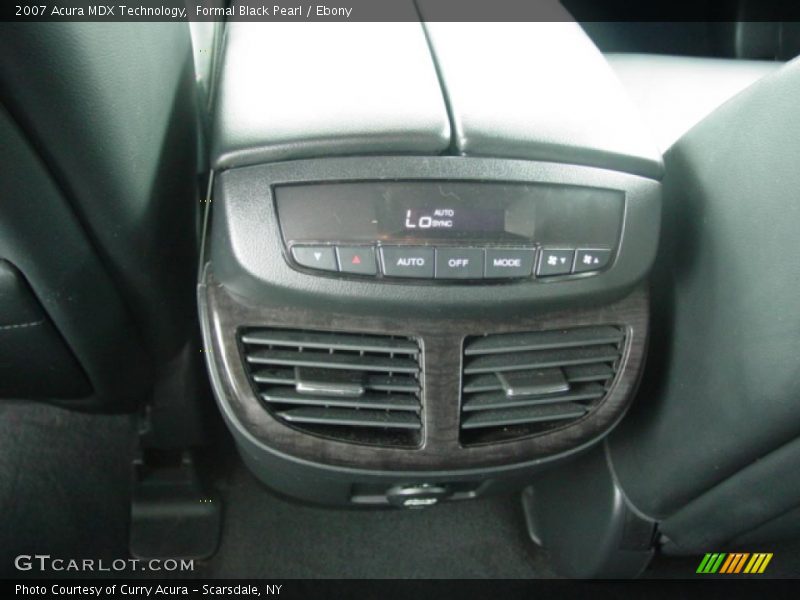 Formal Black Pearl / Ebony 2007 Acura MDX Technology