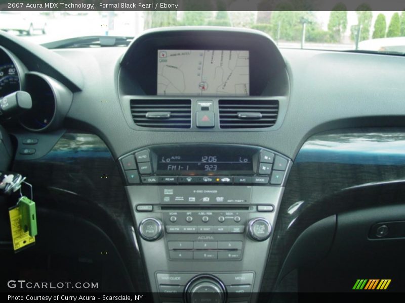 Formal Black Pearl / Ebony 2007 Acura MDX Technology