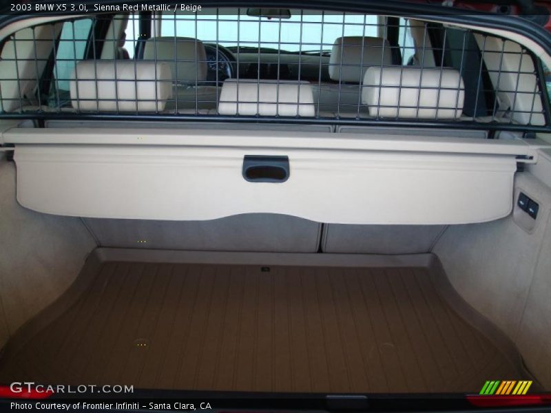 Sienna Red Metallic / Beige 2003 BMW X5 3.0i