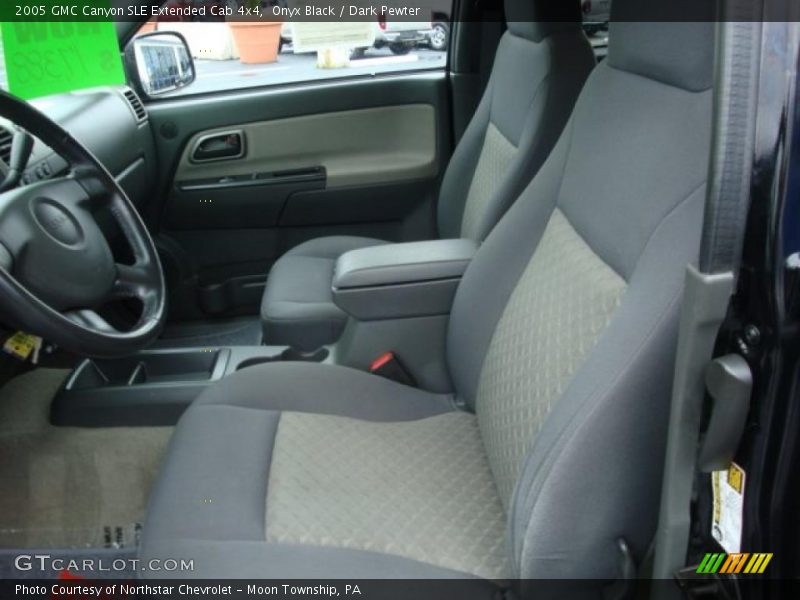 Onyx Black / Dark Pewter 2005 GMC Canyon SLE Extended Cab 4x4