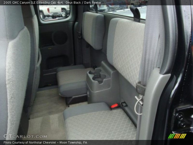 Onyx Black / Dark Pewter 2005 GMC Canyon SLE Extended Cab 4x4