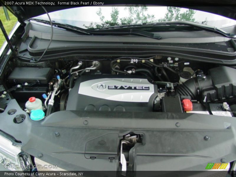 Formal Black Pearl / Ebony 2007 Acura MDX Technology