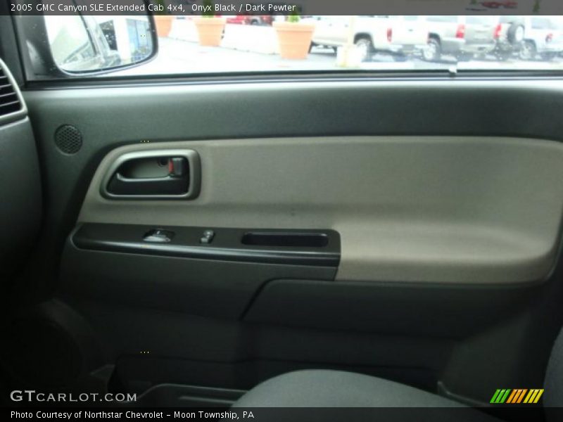 Onyx Black / Dark Pewter 2005 GMC Canyon SLE Extended Cab 4x4