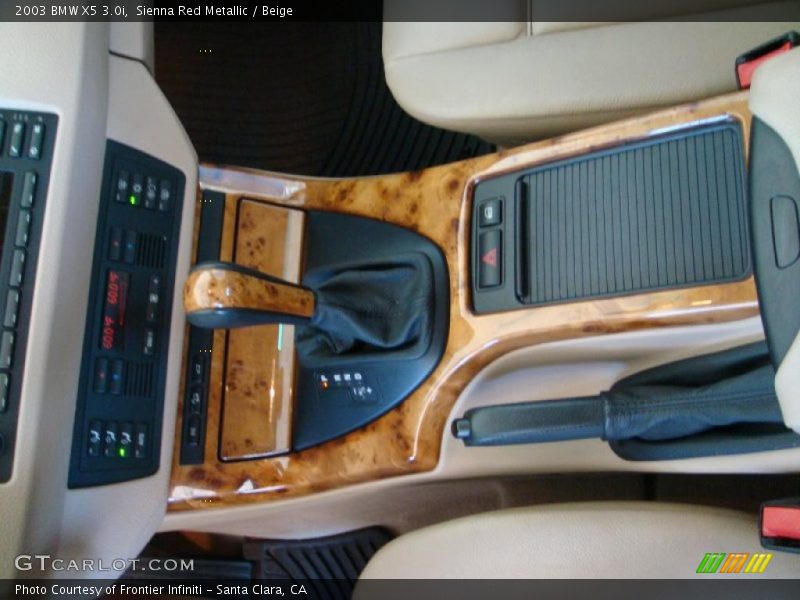 Sienna Red Metallic / Beige 2003 BMW X5 3.0i