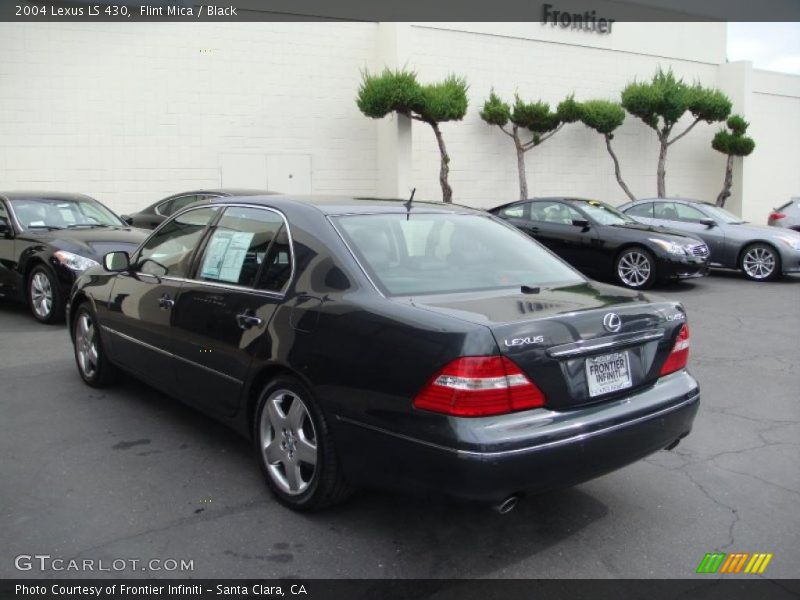 Flint Mica / Black 2004 Lexus LS 430