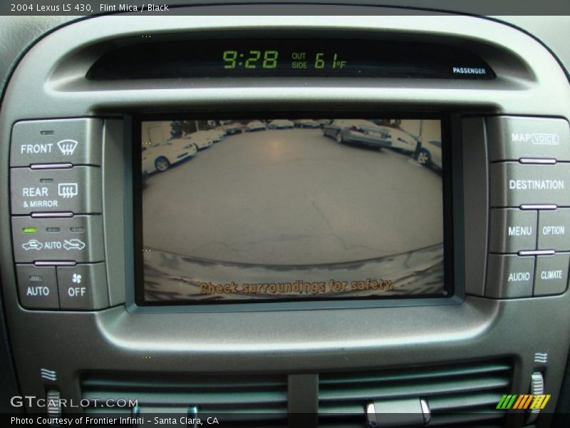 Flint Mica / Black 2004 Lexus LS 430