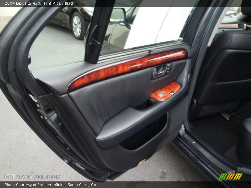 Flint Mica / Black 2004 Lexus LS 430