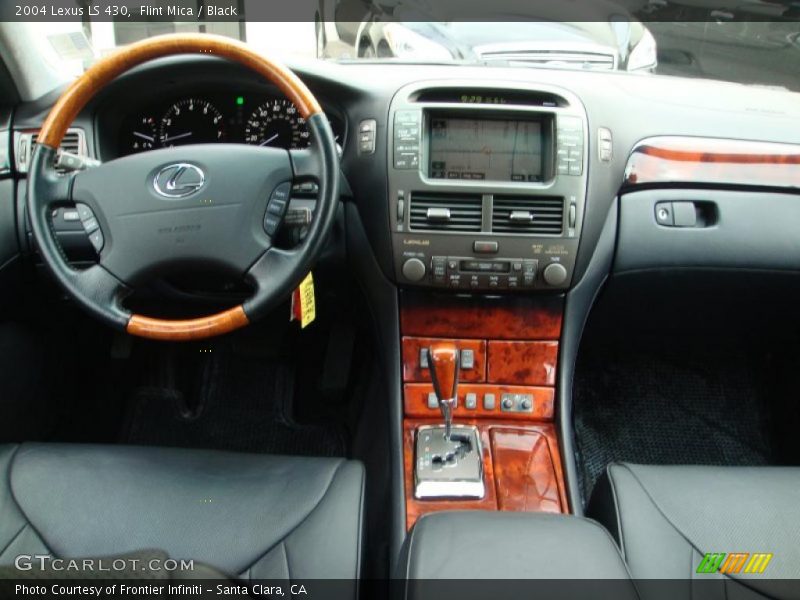 Flint Mica / Black 2004 Lexus LS 430