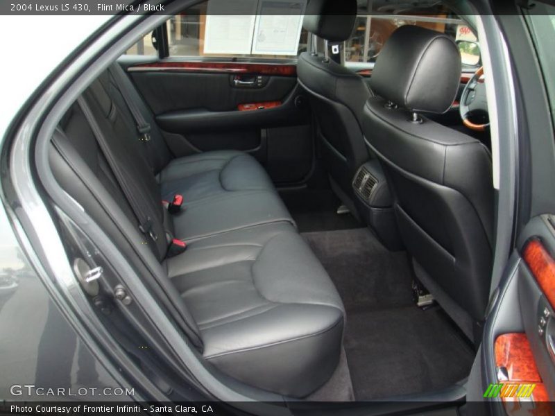 Flint Mica / Black 2004 Lexus LS 430