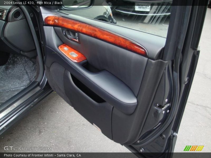 Flint Mica / Black 2004 Lexus LS 430