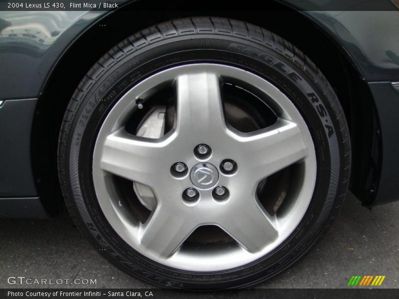 Flint Mica / Black 2004 Lexus LS 430