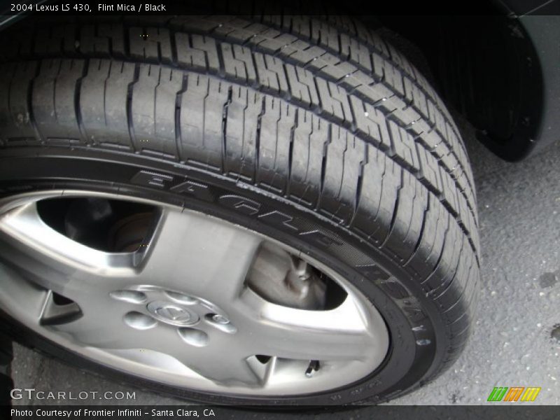Flint Mica / Black 2004 Lexus LS 430