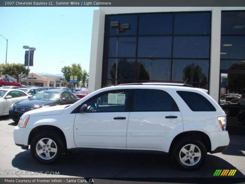 Summit White / Light Cashmere 2007 Chevrolet Equinox LS