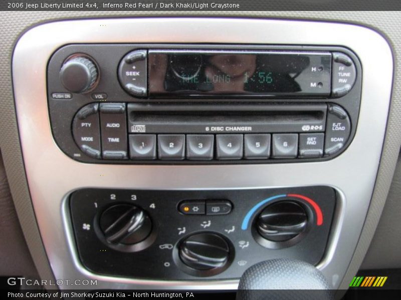 Inferno Red Pearl / Dark Khaki/Light Graystone 2006 Jeep Liberty Limited 4x4