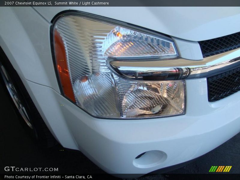 Summit White / Light Cashmere 2007 Chevrolet Equinox LS