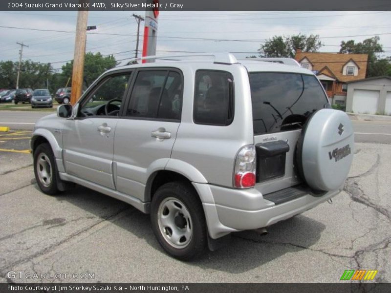 Silky Silver Metallic / Gray 2004 Suzuki Grand Vitara LX 4WD
