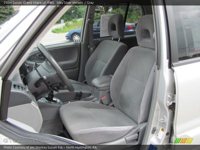 Silky Silver Metallic / Gray 2004 Suzuki Grand Vitara LX 4WD