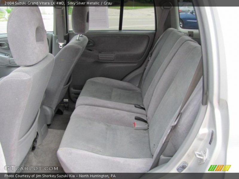 Silky Silver Metallic / Gray 2004 Suzuki Grand Vitara LX 4WD