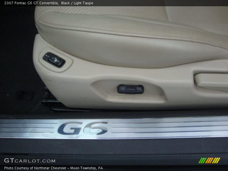 Black / Light Taupe 2007 Pontiac G6 GT Convertible